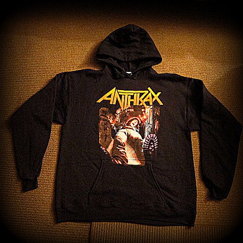 ANTHRAX / Spreading The Disease - Two Sided Printed HOODIE